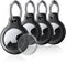 4 Pack Waterproof AirTag Holder Keychain,Air Tag Case with Anti-Lost Keyring,Hard TPU Air Tag Cases...