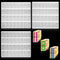 Domino Resin Molds Double 12 Colored Dot Dominoes Molds Epoxy Domino Resin Candy Clay Silicone Dominoes for DIY Craft...