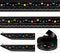 30 Pcs Magnetic Strip Bulletin Board Borders 11.81 x 1.5 Inch Classroom Borders for Bulletin Board Decorations Magnetic Borders for Classroom Whit...