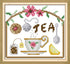Cross Stitch Kits, Awesocrafts Tea Time Easy Patterns Cross Stitching Embroidery Kit Supplies Christmas, Stamped or Counted (Tea Time, Counted)...