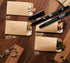 Brown Color 250 Small Coin Envelopes with Black Pen 2 1/4 x 3 1/2 inches 130 gsm Seed Envelopes for Storage of Keys, Cards, Wage, Stamp Collection...