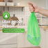 Strong 2.6 Gallon Trash Bags - 60 Count | Unscented Garbage Can Liners for Kitchen, Home, Office & Bedroom Bins | Green, Heavy Duty & Tear Resista...