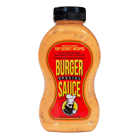 Todd Wilbur's Top Secret Recipes Burger Special Sauce (Like Big Mac Sauce) - Use on Burgers, Sandwiches & Wraps for Restaurant Flavor at Home - Be...