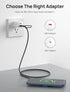 JSAUX Magnetic Wireless Charger Compatible for MagSafe Charger/iPhone 15/15 Pro/15 Plus/15 Pro Max/14/14 Pro/14 Plus/14 Pro Max/13/13 Pro/13 Pro M...