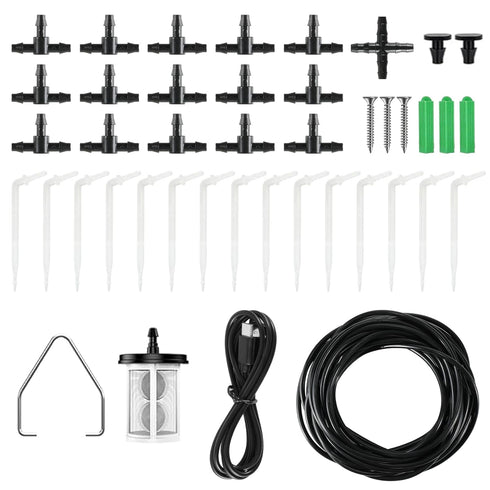 Drip Irrigation Kit Accessories for Solar Automatic Drip Irrigation System...
