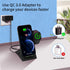 4-in-1 Wireless Charger for Multiple Devices with Night Lamp, Wirelsss Charger Station for iPhone 14/14 Pro/13/13 Pro/12/12Pro Max/11 Series/XS Ma...
