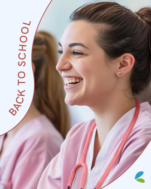 FriCARE Lightweight Stethoscope - Stethoscopes for Nurse Medical Nursing Students - Classic Home Health Diagnostic Kit, StethoMedic Essentials, Li...