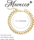 MEVECCO Gold Plated Anklet, 14K Gold Boho Beach Dainty Cute Tiny Lucky Star Foot Chain Ankle Bracelet Silver Beaded Chain Anklet for Women...