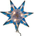 Kurt S. Adler Kurt Adler 10-Light 7-Point Capiz Star Treetop, Blue, White...