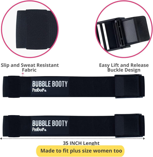 Blood Flow Restriction Bands for Women Glutes with 4-Week Booty Bands Exercise Guide, Bfr Booty Occlusion Bands for Women, Booty Bands Legs and Bu...