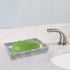 nu steel Stone Hedge Resin Decorative Dish Tray for Bathroom Vanities, Countertops, Pedestals, Kitchen Sink-Store Hand Soap, Pumice Bars, Sponges,...