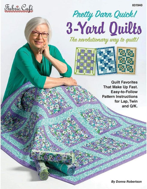 Fabric Cafe PDQ 3-Yard Quilts Bk, None Brown, 11 x 8.5 x 0.06...
