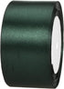 ATRBB 25 Yards 2 inches Satin Ribbon for Wedding,Handmade Bows and Gift Wrapping (Green Black)...