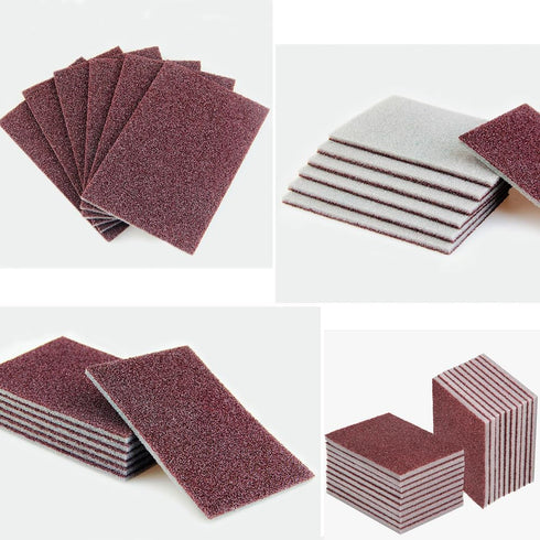 20pcs Nano Carborundum Sponge, Emery Sponge Brush Clean Eraser Scrub, Kitchen Magic Cleaning Sponge for Removing Rust Cleaning Pots and Pans, Hous...