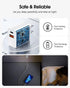 UDATON USB C Charger, Apple Watch Charger, PD Dual Port Type C Power Adapter Block Cube Compatible for New Apple Watch Series 9 8, iPhone 15/15 Pr...