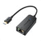 Cable Matters Plug & Play USB C to Ethernet Adapter with PXE, MAC Address Clone (Thunderbolt to Ethernet Adapter, Gigabit Ethernet to USB C) in Bl...