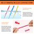 300PCS Heat Shrink Bullet Connectors, Camtek Heat Shrink Female & Male Bullet Butt Connector Insulated Waterproof Marine Crimp Automotive Electric...