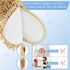 Floor Cleaning Mop Slippers Chenille Fibre Detachable Shoes Cover Mopping Dusters for Men and Women...