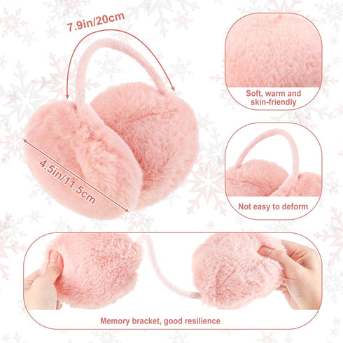 Women Winter Hats Scarf and Gloves Set for Women Including Ear Covers Cold Weather Glove Scarves Hats Knit Beanie Scarf Glove...