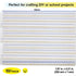 BAZIC Hot Melt Glue Sticks Dual Temp Mini 7.87" x 0.27", All Purpose Industrial Glue Stick, Quick Repair Home Improvement Crafts (10/Pack), 1-Pack...