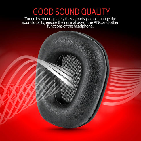 Krone Kalpasmos Blue Parrot Ear Cushion, Replacement Ear Pads for Blueparrott B450-XT, Blue Parrot Bluetooth Headset 450 Compatible, Includes Micr...