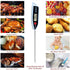 Meat Food Thermometer, Digital Candy Candle Thermometer, LCD, Cooking Kitchen BBQ Grill Thermometer, Probe Instant Read Thermometer for Liquids Po...