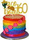 Taco Bout 60 Birthday Cake Topper - Fiesta 60th Birthday Party Glitter Taco Cactus Cake Supplies - Fabulous Sixty - Mexican Summer Fiesta Party De...