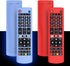 2Pack Silicone Case for LG AKB75095307 AKB75375604 AKB74915305 Smart TV Remote, Shockproof Anti-Lost Cover Holder Skin Sleeve Protector (Glow Blue...