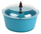 Raytech 23-005 Polyethylene Bowl with Lid, 0.05 Cubic feet Capacity, 8" Diameter, for TV-5 Standard Vibratory Tumbler...