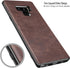 SALAWAT Compatible with Galaxy Note 9 Case Slim PU Leather Vintage Shockproof Phone Cover Lightweight Premium Soft TPU Bumper Hard PC Hybrid Prote...