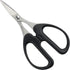 ALLEX Rubber Scissors Heavy Duty Sharp Japanese Stainless Steel 1", Small Rubber Cutting Scissors for Rubber Sheet, Rubber Stamp, Craft, Curved Bl...