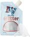 iDIY Ultra Fine Glitter (100g, 3.5 oz Pouch) w Easy-Pour Bag & Funnel-Asphalt Grey Extra Fine-Non-Toxic, DIY Arts & Crafts, School Projects, Festi...