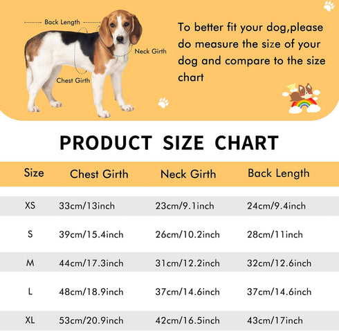 Dog Raincoat with Hood, Adjustable Pet Water Proof Lightweight Rain Jacket Poncho Puppy Rainwear for Small Medium Puppy (Yellow, XL)...