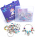 ZQFTZQ DIY Charm Bracelet Making kit - Jewelry Making kit Including Beads,Snake Chains,Bead Bracelet Unicorn Mermaid Easter Christmas Arts and Cra...