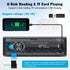 SIXWIN Single Din Car Stereo with Bluetooth 5.0 Hands Free Calling Voice Control Car Stereo FM Radio Car Mp3 Player USB AUX Port Audio Recording R...