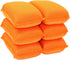 Commercial Miracle Microfiber Kitchen Sponge by Scrub-It - Large - Non-Scratch Heavy Duty Dishwashing Cleaning sponges- Machine Washable- (Orange,...