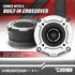 DS18 PRO-TW120 Super Bullet Tweeter in Silver 3" Aluminum Frame and Diaphragm 240W Max 120W RMS 4 Ohms Built in Crossover - PRO Tweeters are The B...