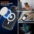 for iPhone 15 Plus Case Waterproof Magnetic with Built-in Screen Protector,Compatible with MagSafe Shockproof Dustproof Heavy Duty Full Body Prote...