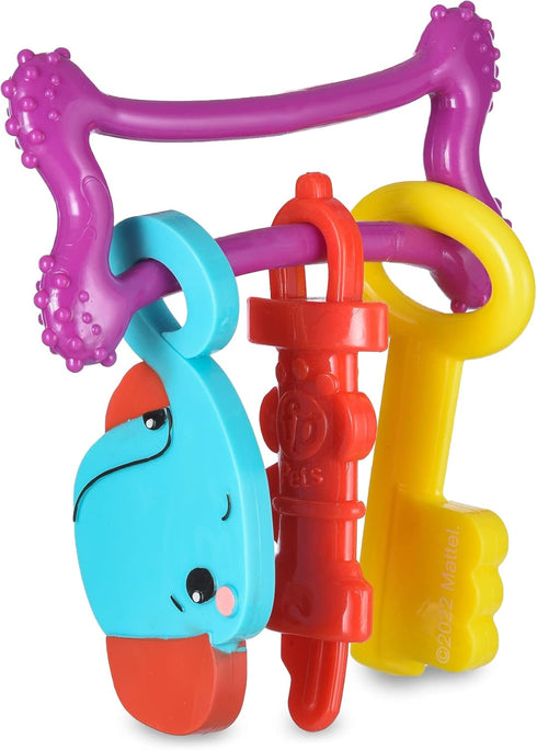 Fisher-Price for Pets Key-9 Teething Ring for Puppies - Dog Chew Toy for Puppies, Puppy Teething Toy, Puppy Teether - Puppy Toys, Cute Puppy Gift ...