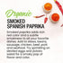 The Spice Lab Organic Smoked Paprika - Vegan Gourmet Spanish Paprika Powder - 1.9 oz French Jar Seasoning Shaker - USDA Organic - Vegan, Kosher, N...