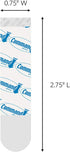 Medium Clear Hooks, 9 Refill Strips, 9 Count...