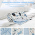 Baby Blankets for Unisex Boys Girls - Super Soft Arctic Forest Nursery Minky Blankets with Muslin Cotton Front and Dotted Fleece Backing, Printed ...