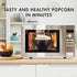 The Original Korcci Microwaveable Silicone Popcorn Popper, BPA Free Microwave Popcorn Popper, Collapsible Microwave Popcorn Maker Bowl, Dishwasher...