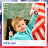 48 Pcs Independence Day Metal Ballpoint Pens American Flag Keychain Set Gold Retractable School Pens USA Flag Key Chains Office Patriotic 4th of J...