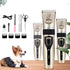 MAIRAN Dogs Pet Shaver Low Noise USB Charging Cordless Dog Grooming Kit Electric Pet Hair Trimmer Pet Hair Trimmer Large Medium and Small Dog and ...