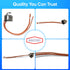 DR Quality Parts Replacement Part for WR50X10068 Defrost Thermostat -for GE Refrigerators (AP3884317, PS1011716)