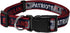NFL PET Collar New England Patriots Dog Collar, Medium Football Team Collar for Dogs & Cats. A Shiny & Colorful Cat Collar & Dog Collar Licensed b...
