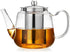 Glass Tea Pot with Infuser, Heat Resistance Borosilicate Glass Tea Kettle for Stovetop Safe, 30 FL OZ...