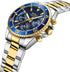 BIDEN Mens Watches Chronograph Stainless Steel Waterproof Date Analog Quartz Watch Business Wrist Watches for Men...