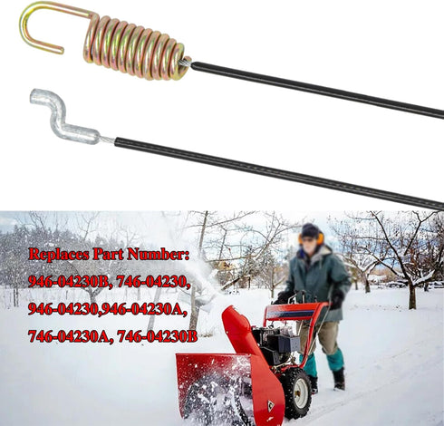 946-04230B Auger Clutch Cable Replaces MTD 746-04230 946-04230 946-04230A 746-04230A 746-04230B for MTD Craftsman Cub Cadet Troy Bilt Yard Machine...